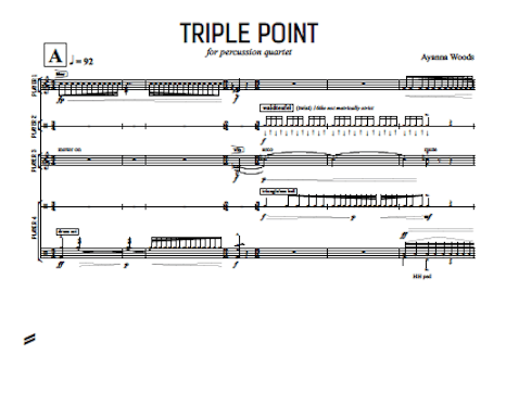 Image of Triple Point – Score and Parts
