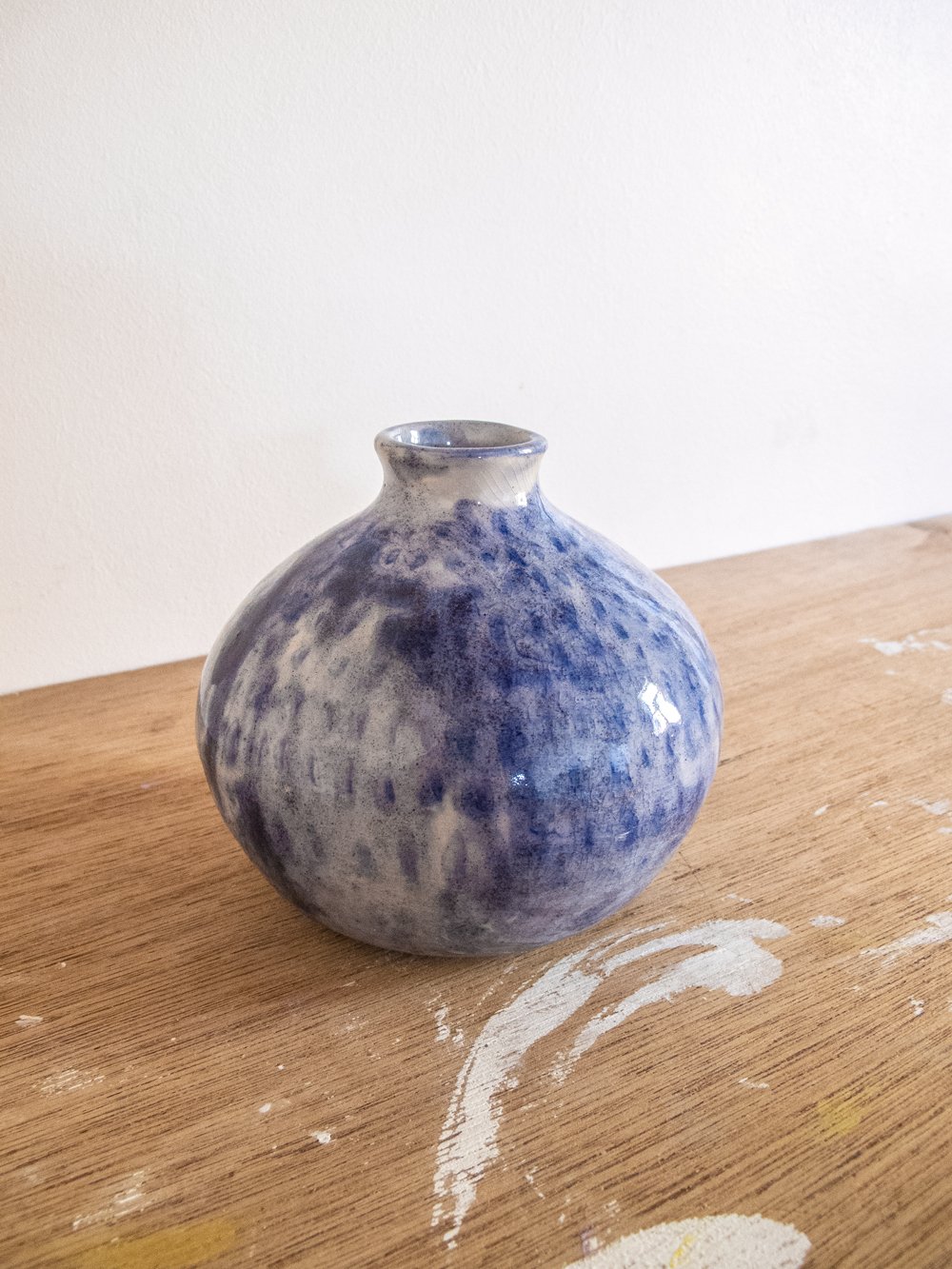 Image of little blue vase