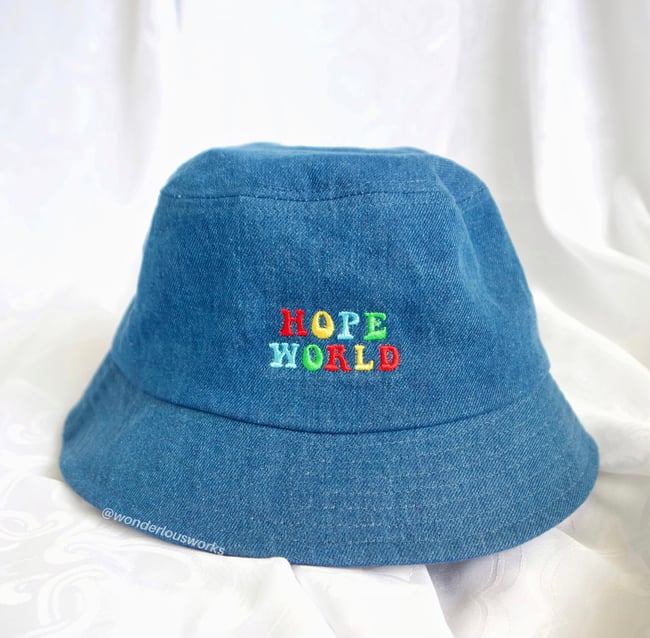 "Hope World" Inspired Bucket Hat