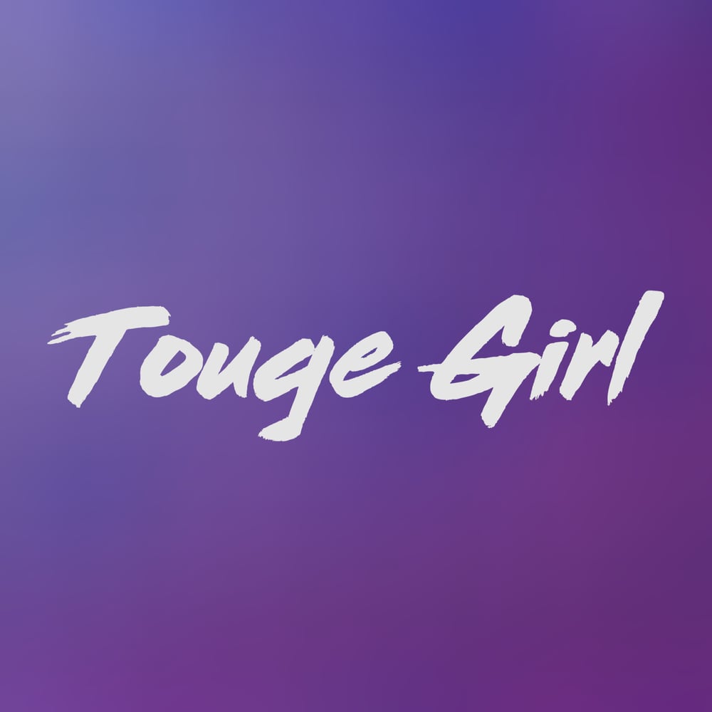 Image of Touge Girl 6” decal