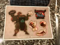 Image 2 of Ganon’s Grill Sticker Sheet 