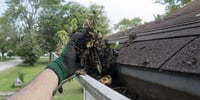 starting - gutter cleaning 