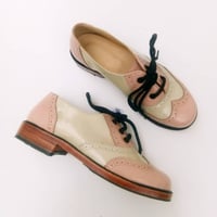 Handmade leather oxford shoes, custom made brogues, woman's oxford shoes, designer shoes