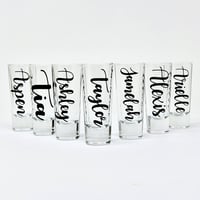 Image 1 of Custom Shot & Wine Glass