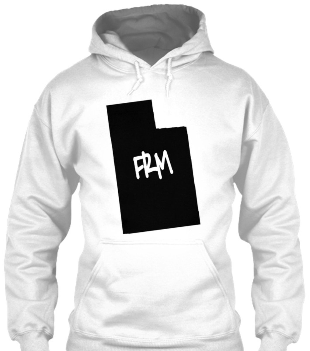 White FRM Hoodie | FRM Clothing