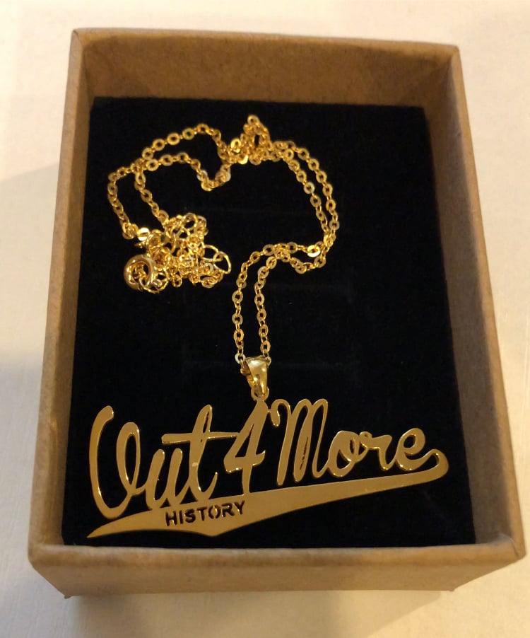 Image of  Out4More History Signature Pendant  with Chain