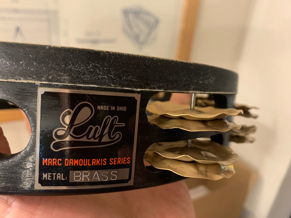 Marc Damoulakis Series Tambourines | Luft Mallets