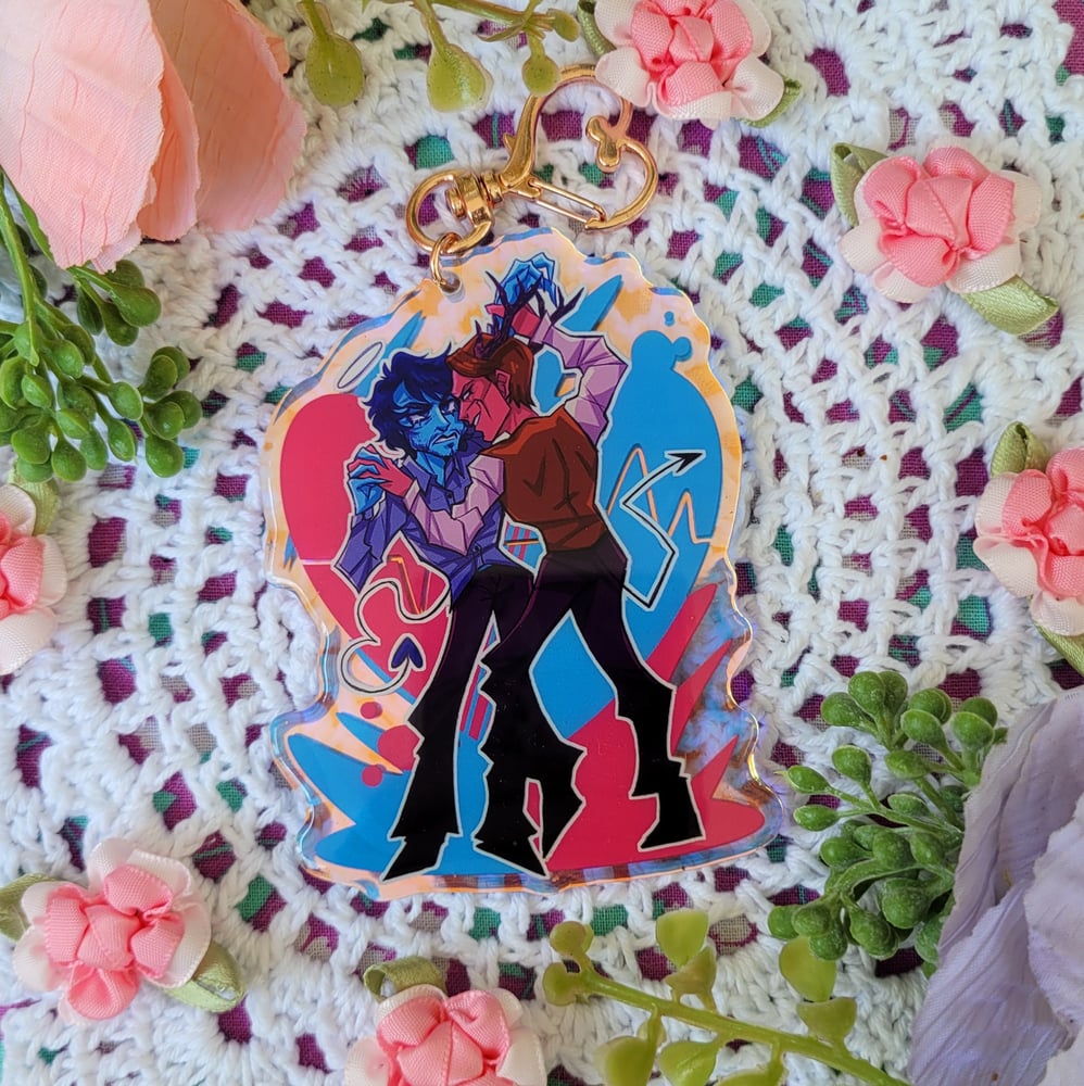 Image of Hannibal - May I Have This Dance? 3 Inch Acrylic Charm w/ holo