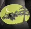 Moss Green Bat Plaque