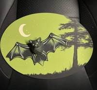 Moss Green Bat Plaque