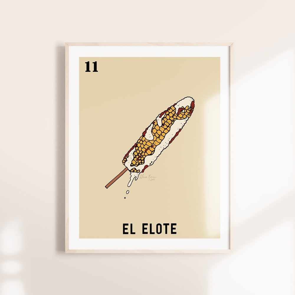 Image of 'El Elote' Print