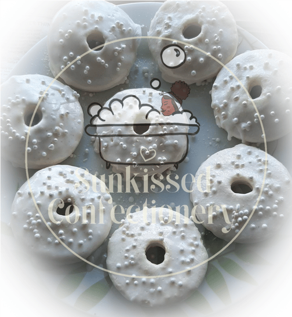 Image of Coconut Kiss Doughnut  Bath Bombs - Single