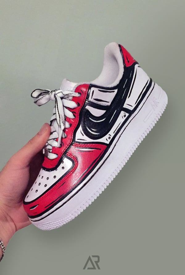 Image of Sketch Effect x Nike Air Force 1