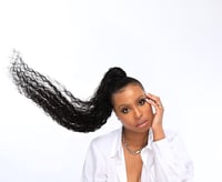 Image 1 of Baby Curl Swing Ponytail