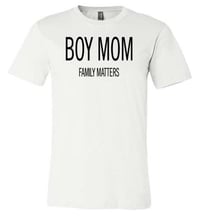 Boy Mom T-Shirt - White