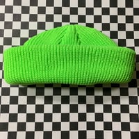 Bright Green Fisherman Beanie