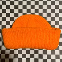 Fall Orange Fisherman Beanie