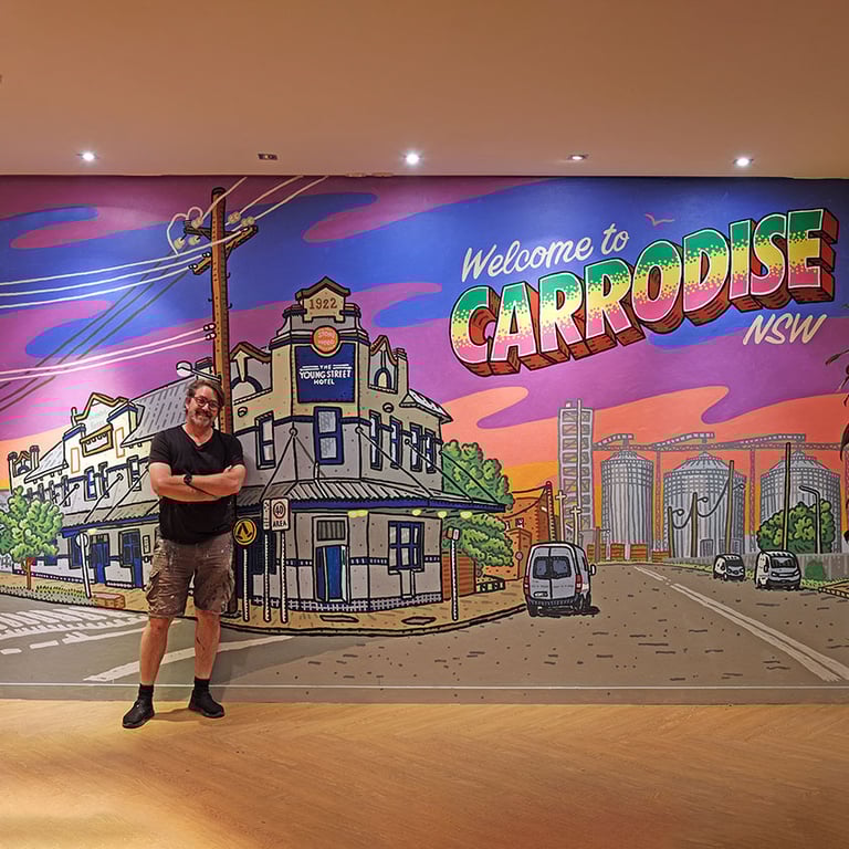 Carrodise, Young Street hotel print Image 4