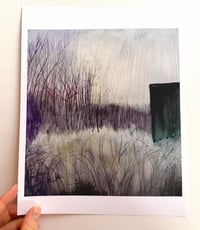 Image 2 of The Woods Behind giclée print