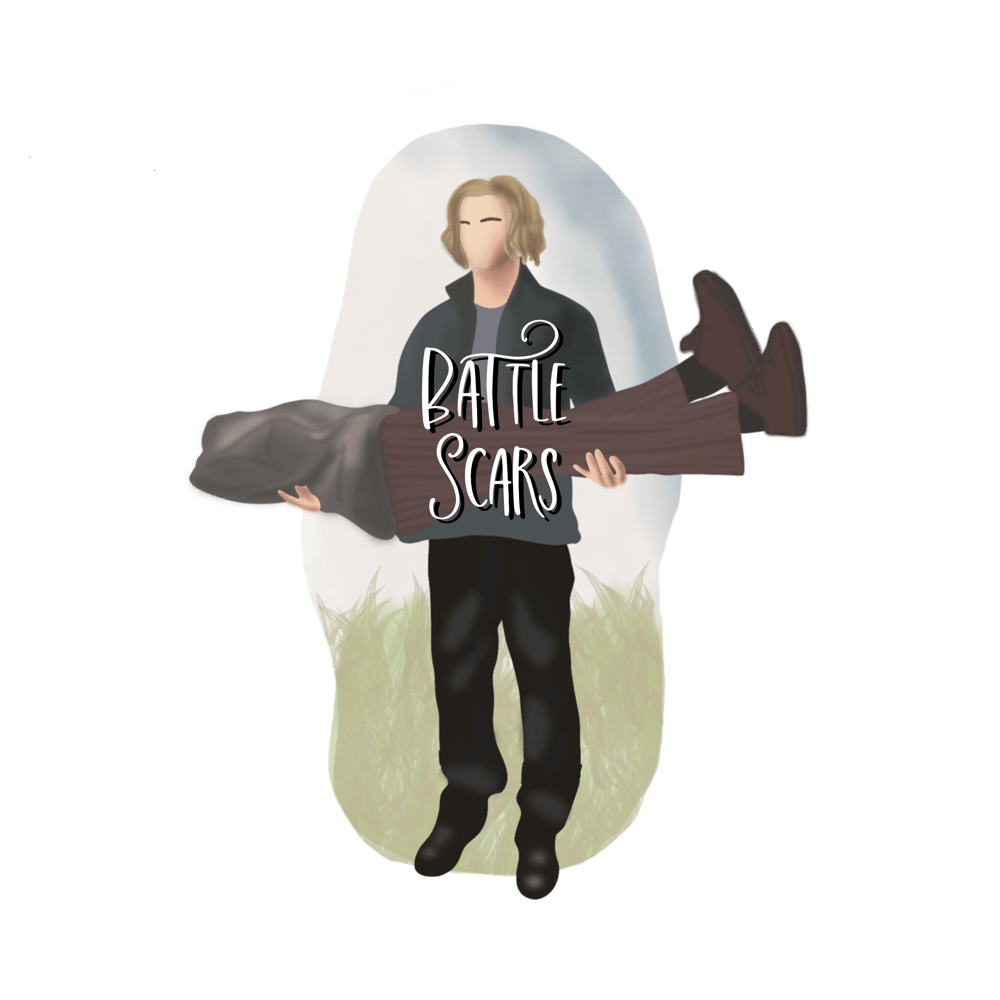 Image of Battle Scars Sticker 