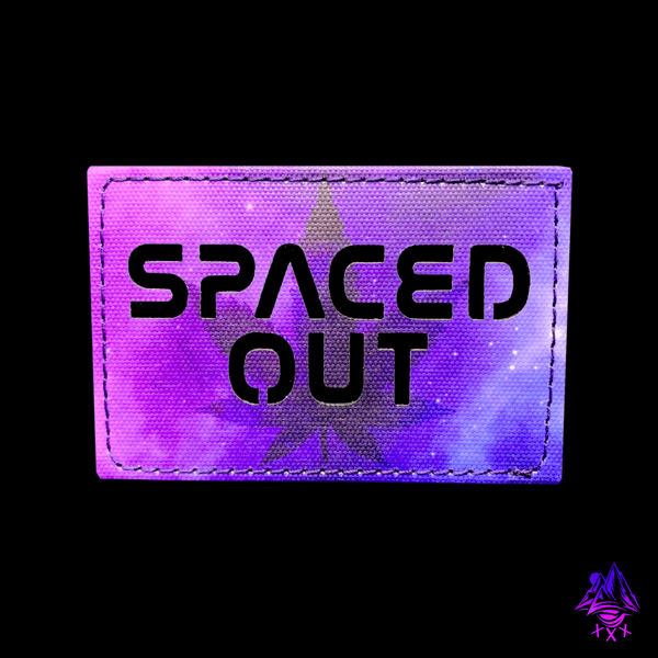 Image of “SPACED OUT” Laser Cut Patch 