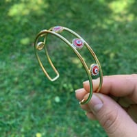 Image 3 of Evil Eye bangle bracelet