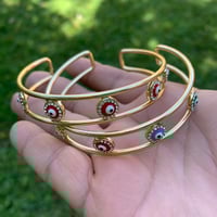 Image 4 of Evil Eye bangle bracelet