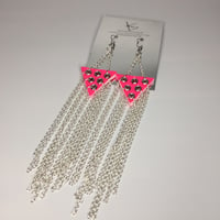 Image 5 of Chain tassel earrings