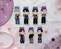 Image 2 of ATEEZ BOOKMARKS - Fireworks