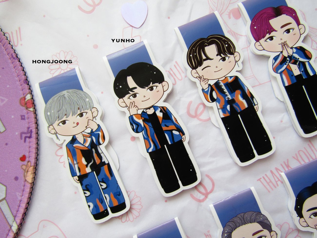 ATEEZ BOOKMARKS - Fireworks | LittleBeth