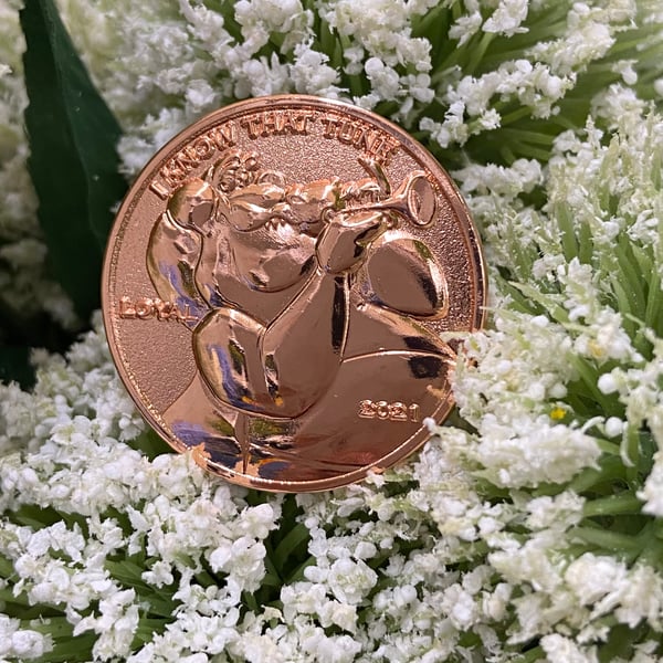 Image of Pennies for Change Charity Pin: LOYAL
