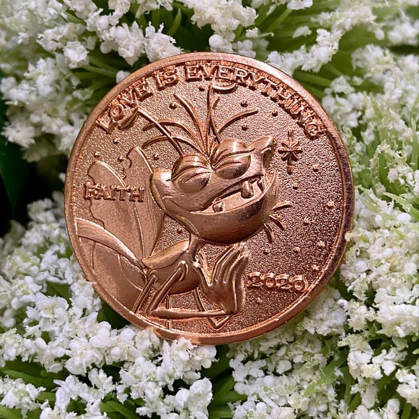 Image of Pennies for Change Charity Pin: FAITH