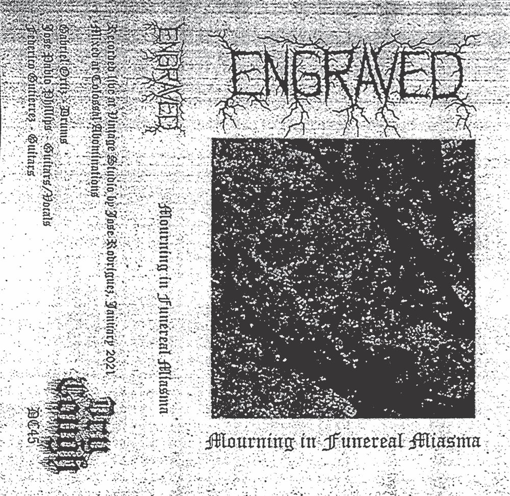 Image of Engraved - Mourning In Funereal Miasma Cassette (DC45)