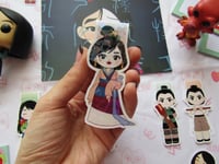 Image 4 of MULAN BOOKMARKS + PRINT