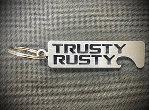 Trusty Rusty Keychain 