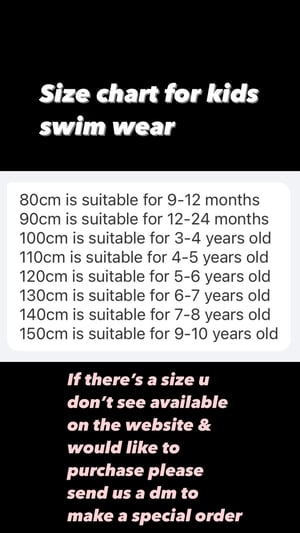 Image of kids brown swim 