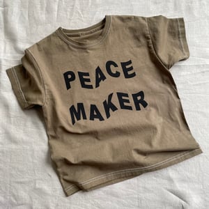 Image of Peace Maker T-shirt in Dirt