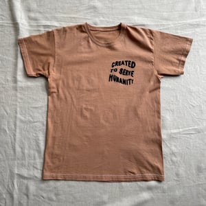 Humanity T-shirt in Rust