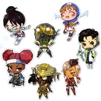 Image 3 of Apex Chibi Stickers  