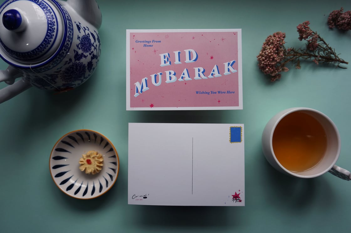 Image of Cov-Eid Postcard 2021