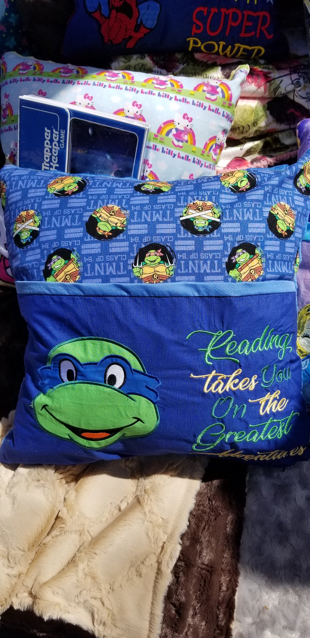 Image of Ninja Turtle Pocket Pillow