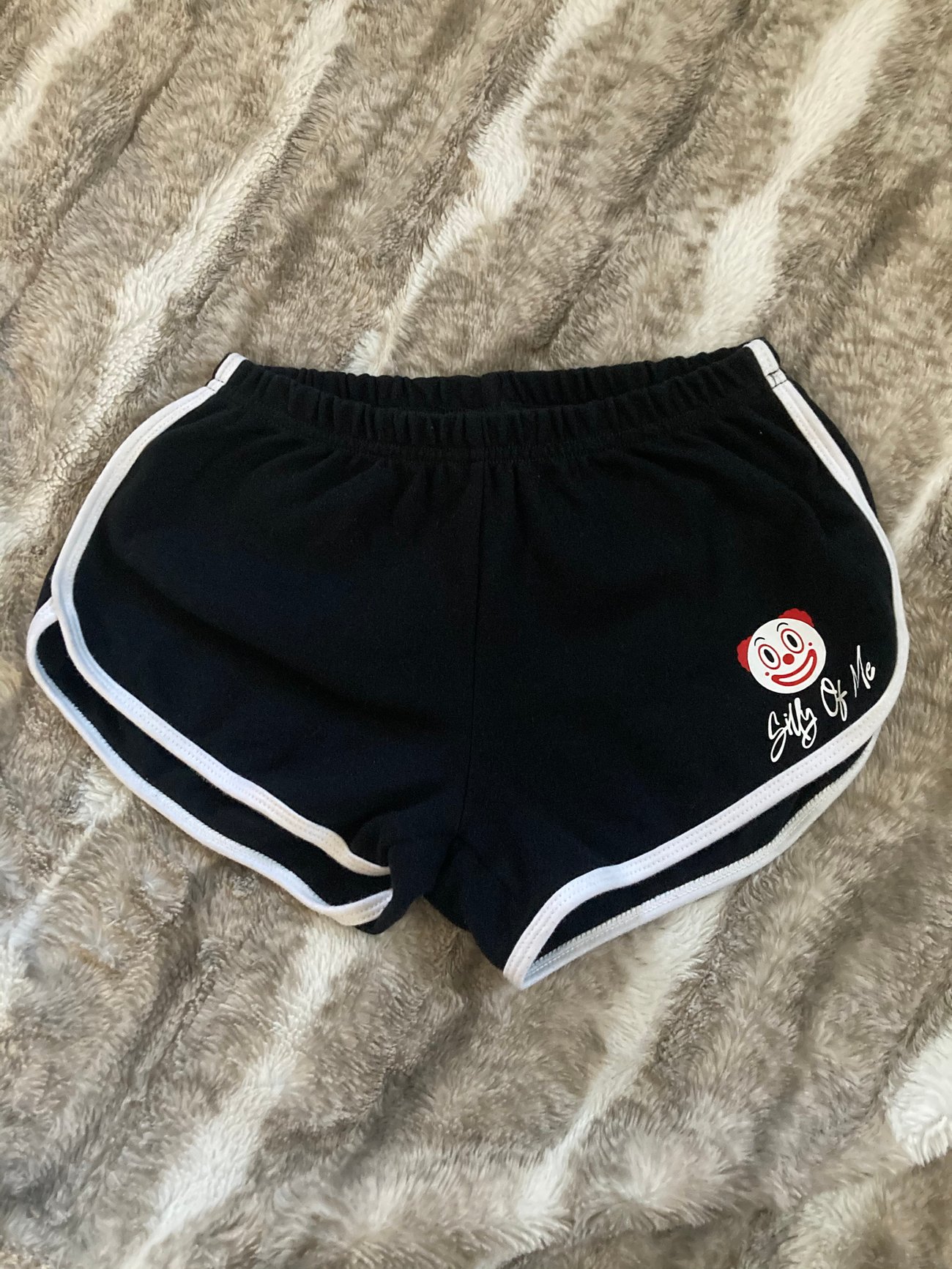 silly clown girls running shorts Silly Of Me ™️