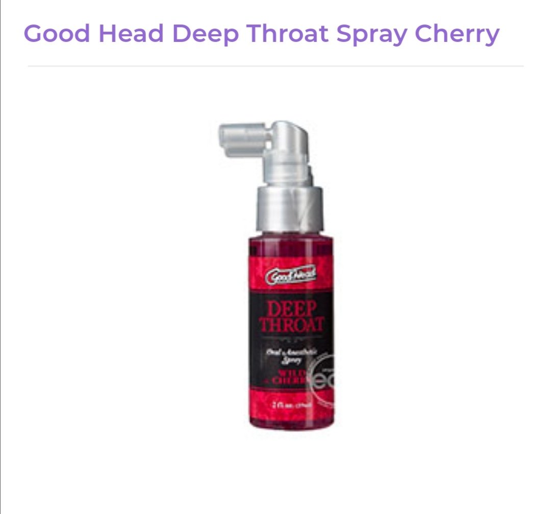 Image of Good Head Deep Throat Spray