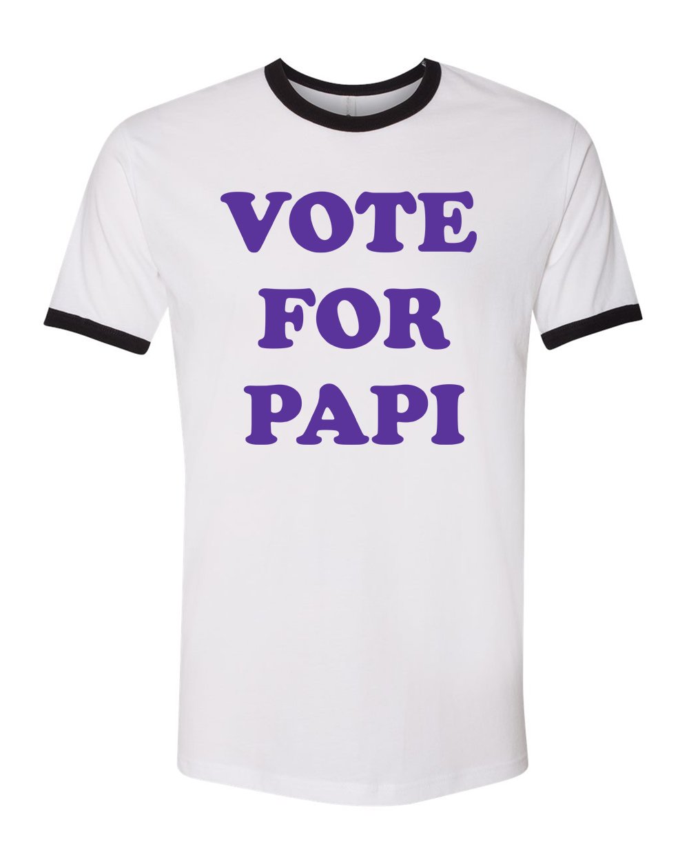 Image of Vote For Papi Ringer Tee 