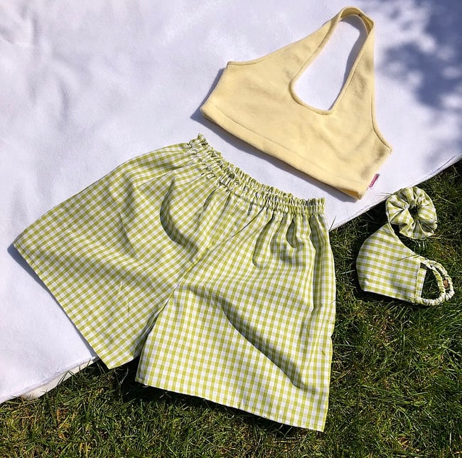 Multiple colours* Gingham shorts