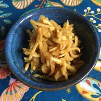 légumes racines lacto-fermentés au curry