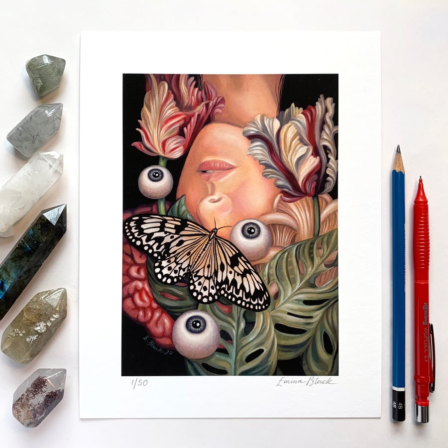 Image of Limited Edition 'Reappearing In Silence' Giclée Print - Standard Edition of 50