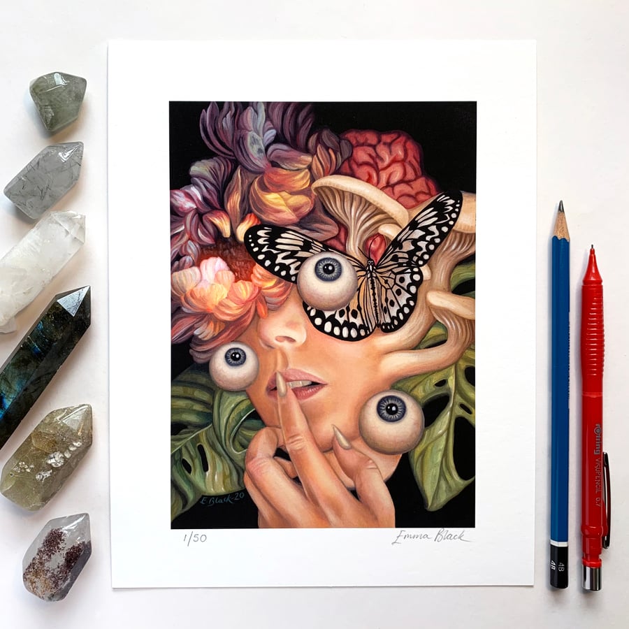 Image of Limited Edition ''Forgotten Is The Blessing' Giclée Print - Standard Edition of 50
