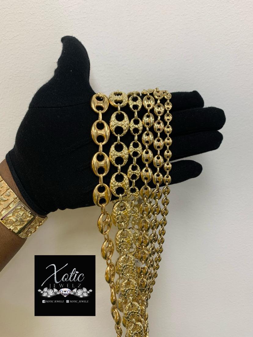 gucci puff chain