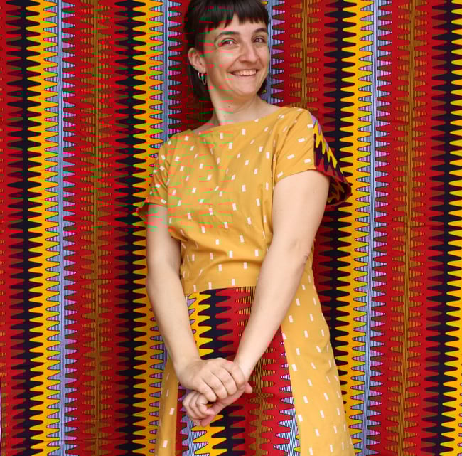 Vestido Dimbale ondas